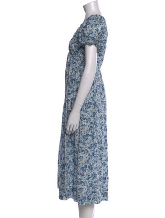 The Great Floral Print Midi Length Dress