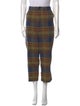 The Great Plaid Print Wide Leg Pants