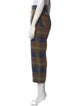 The Great Plaid Print Wide Leg Pants