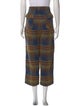 The Great Plaid Print Wide Leg Pants