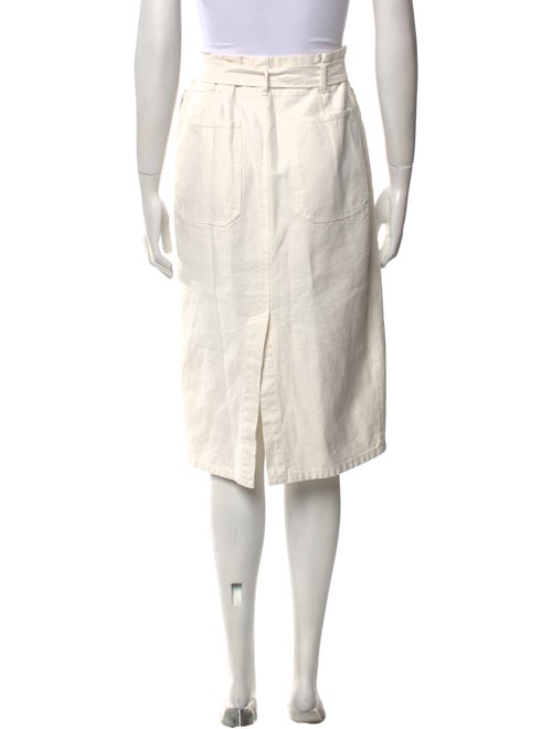 The Great Pleated Accents Knee-Length Skirt