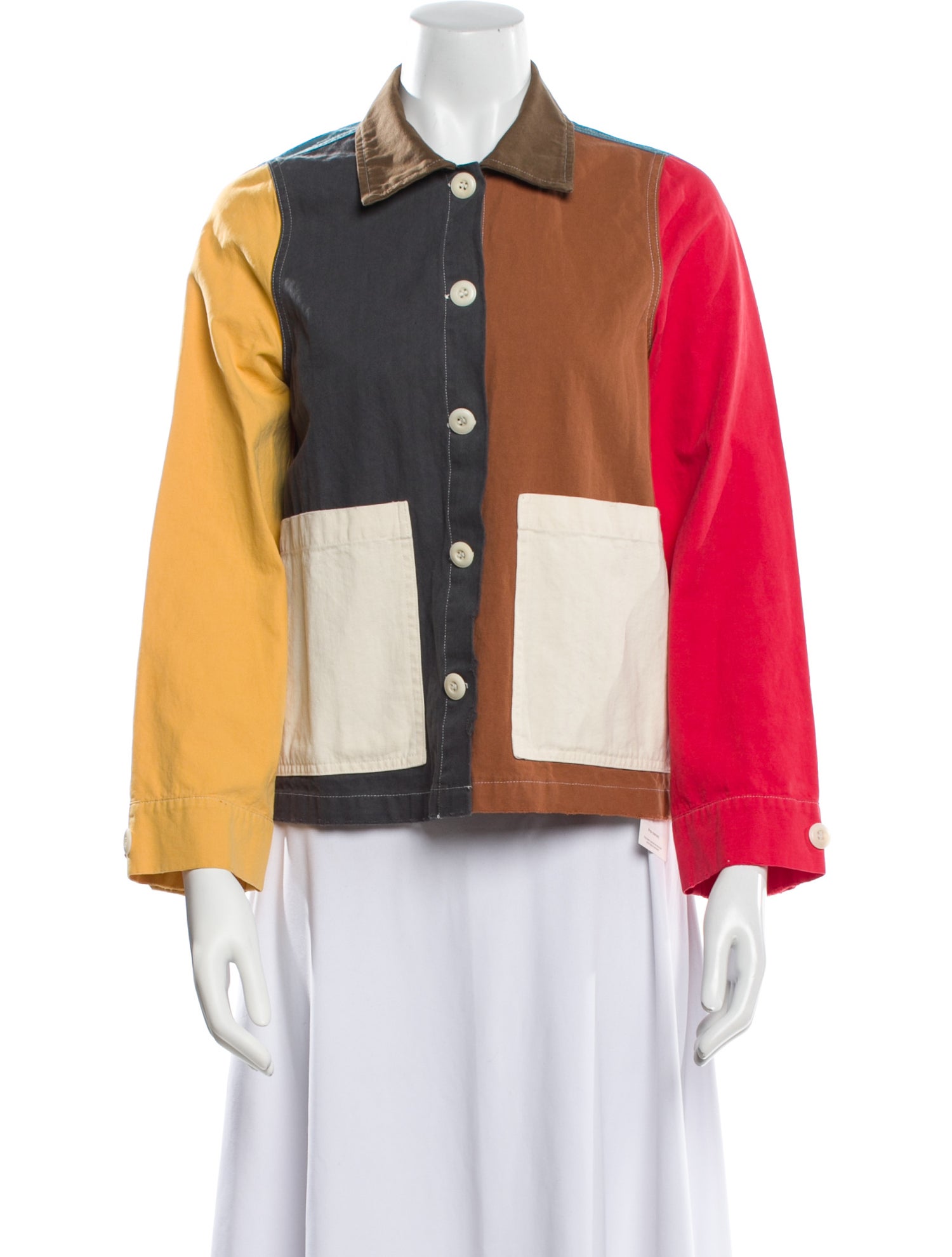 The Great Colorblock Pattern Jacket