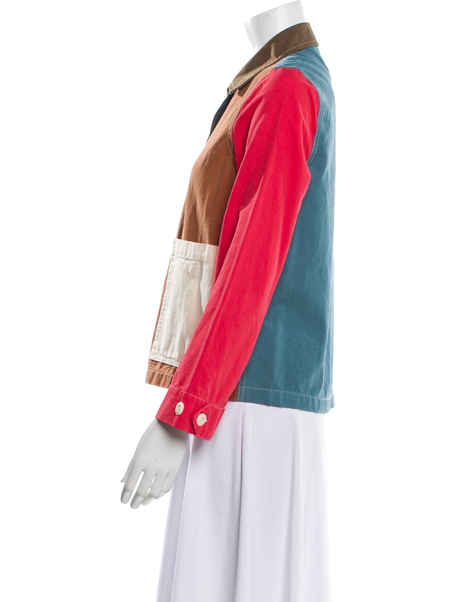 The Great Colorblock Pattern Jacket