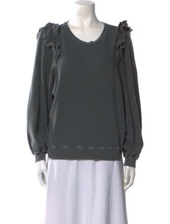 The Great Scoop Neck Long Sleeve Sweatshirt