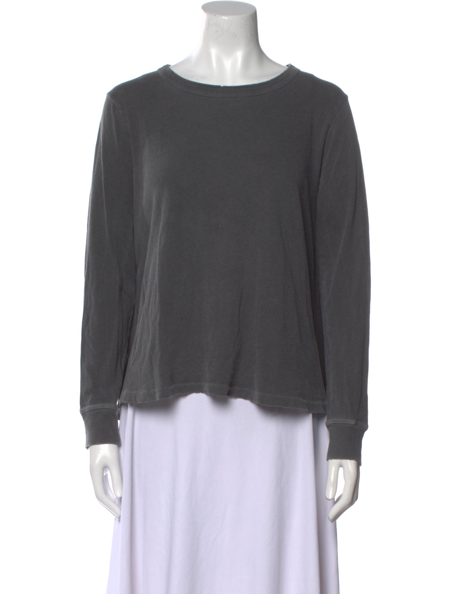 The Great Bateau Neckline Long Sleeve Sweatshirt