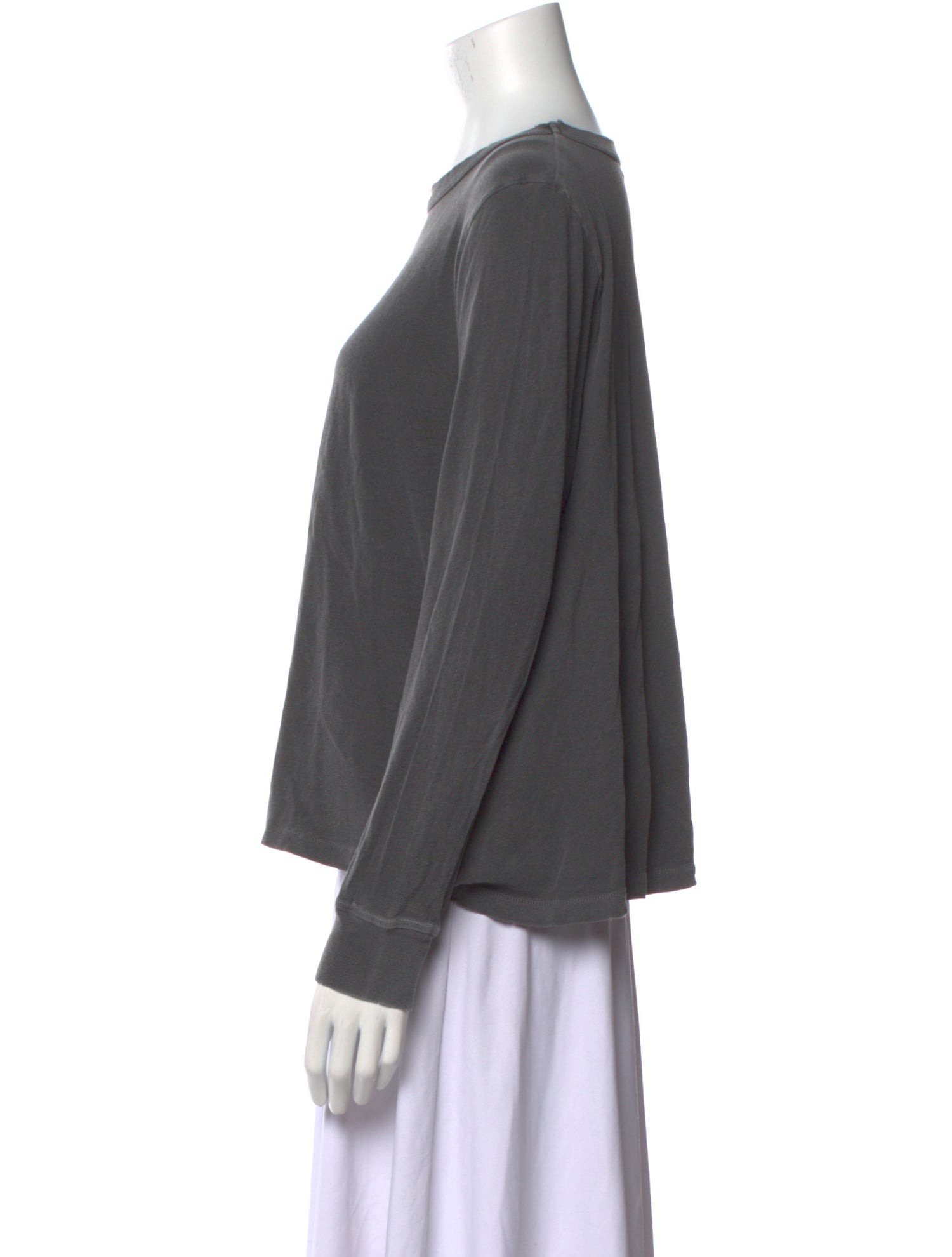 The Great Bateau Neckline Long Sleeve Sweatshirt