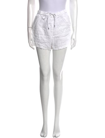 James Perse Linen Mini Shorts