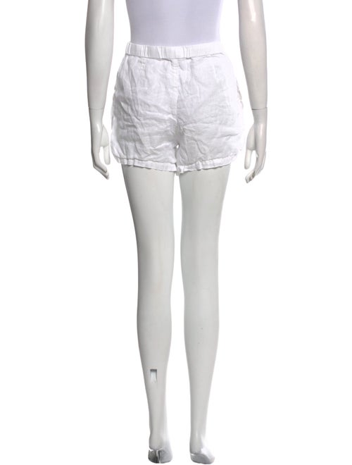 James Perse Linen Mini Shorts