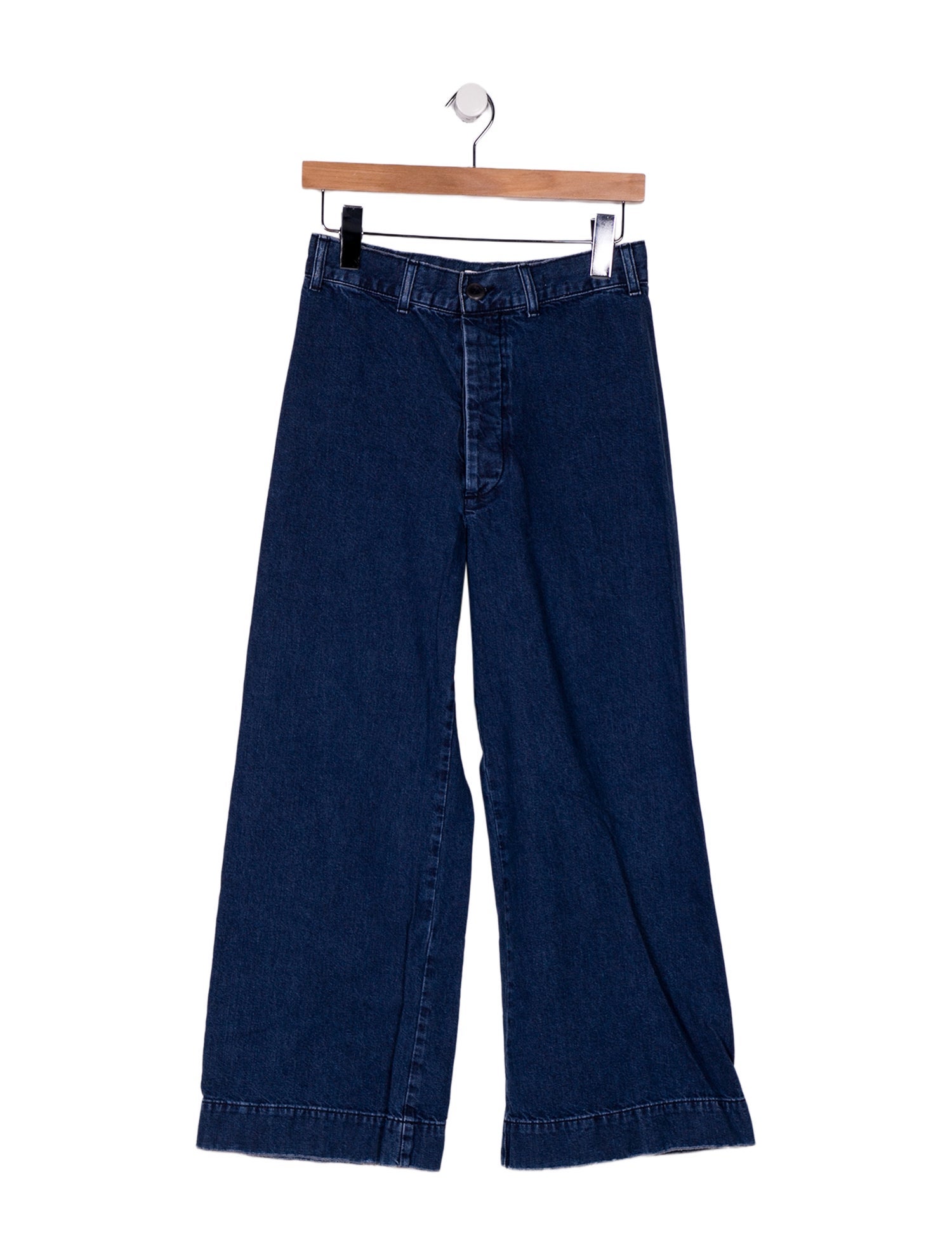 The Great Mid-Rise Wide Leg Jeans