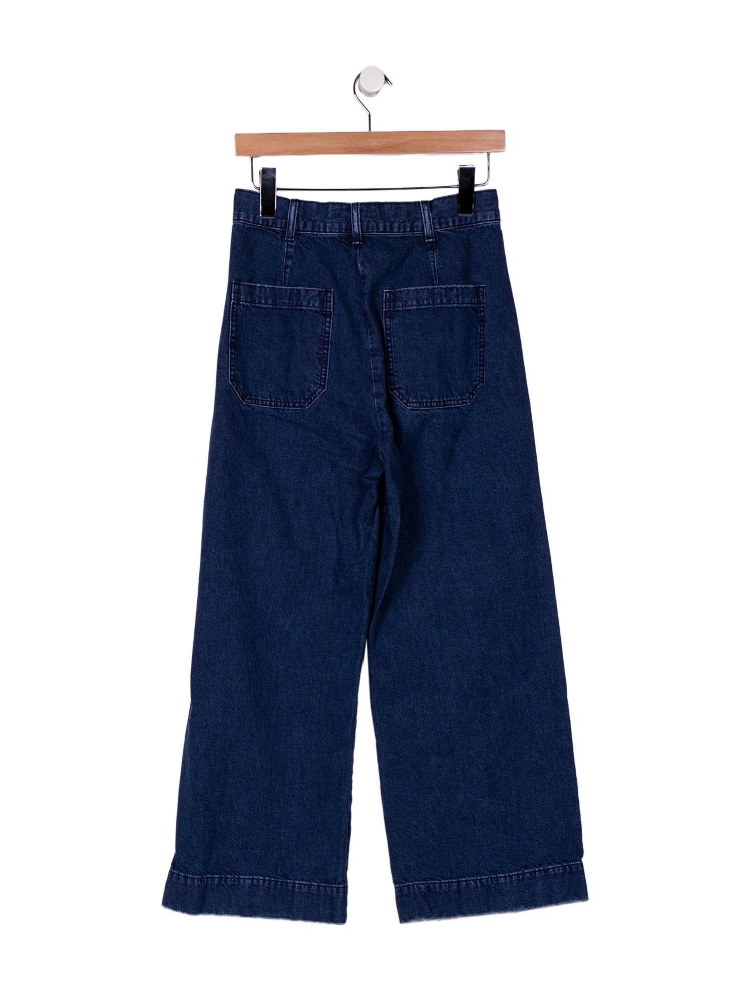 The Great Mid-Rise Wide Leg Jeans