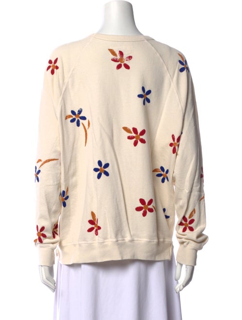 The Great Printed Bateau Neckline Sweatshirt