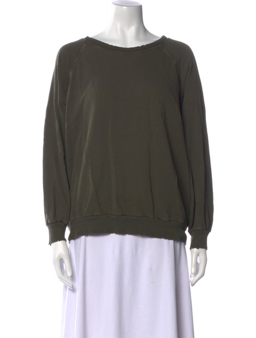 The Great Scoop Neck Long Sleeve Sweatshirt