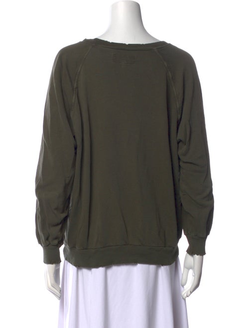 The Great Scoop Neck Long Sleeve Sweatshirt
