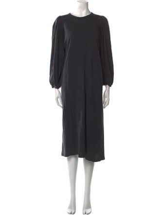 The Great Crew Neck Midi Length Dress