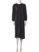 The Great Crew Neck Midi Length Dress