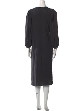 The Great Crew Neck Midi Length Dress