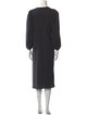 The Great Crew Neck Midi Length Dress