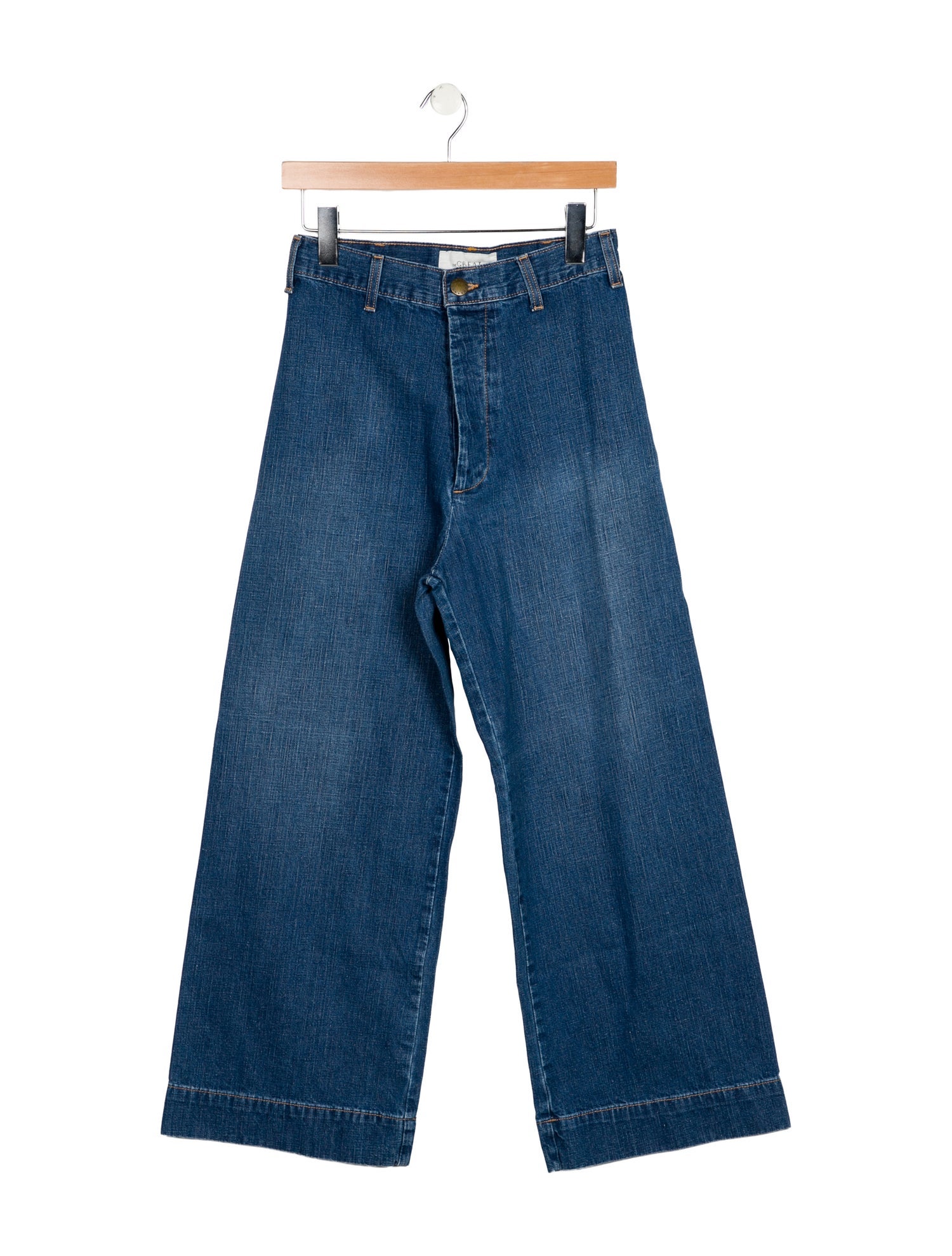 The Great High-Rise Wide Leg Jeans