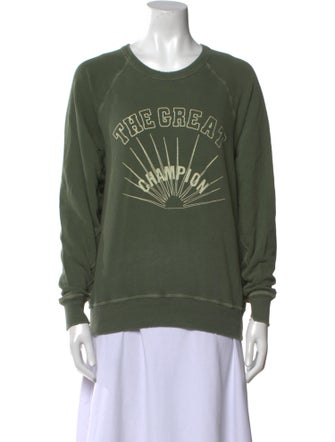 The Great Graphic Print Crew Neck Sweatshirt