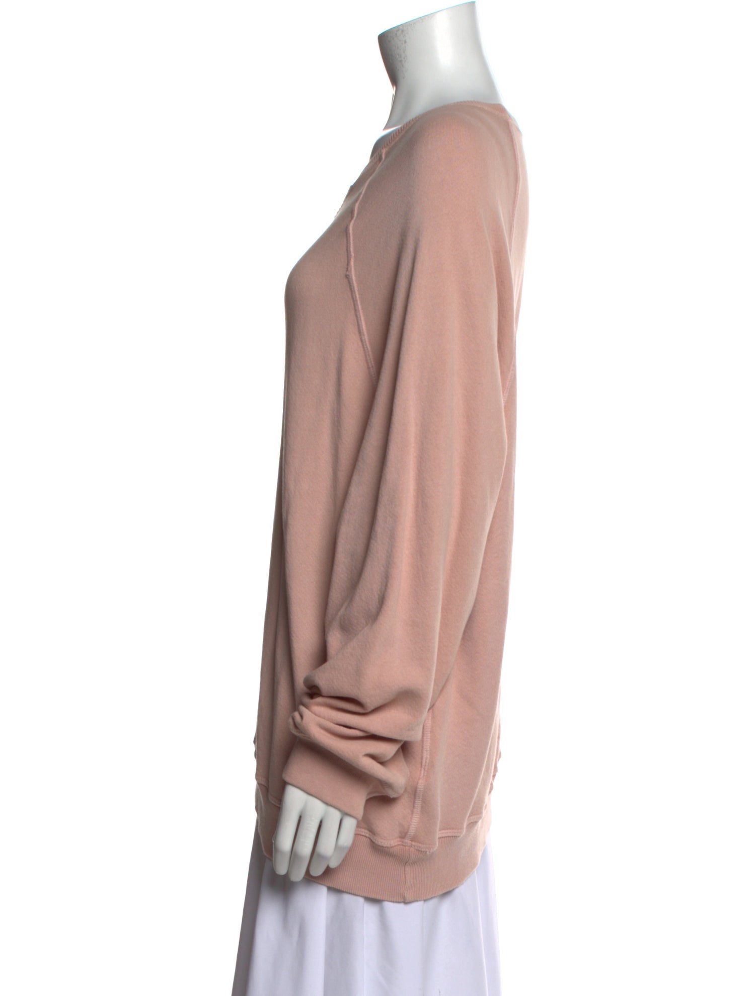 The Great Scoop Neck Long Sleeve Sweatshirt w/ Tags