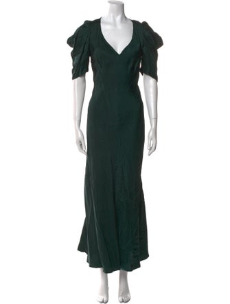 The Great V-Neck Long Dress