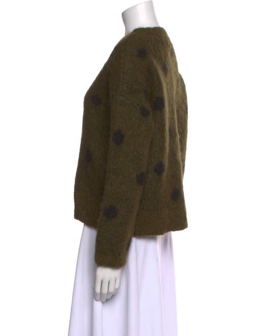 The Great Alpaca Polka Dot Print Sweater