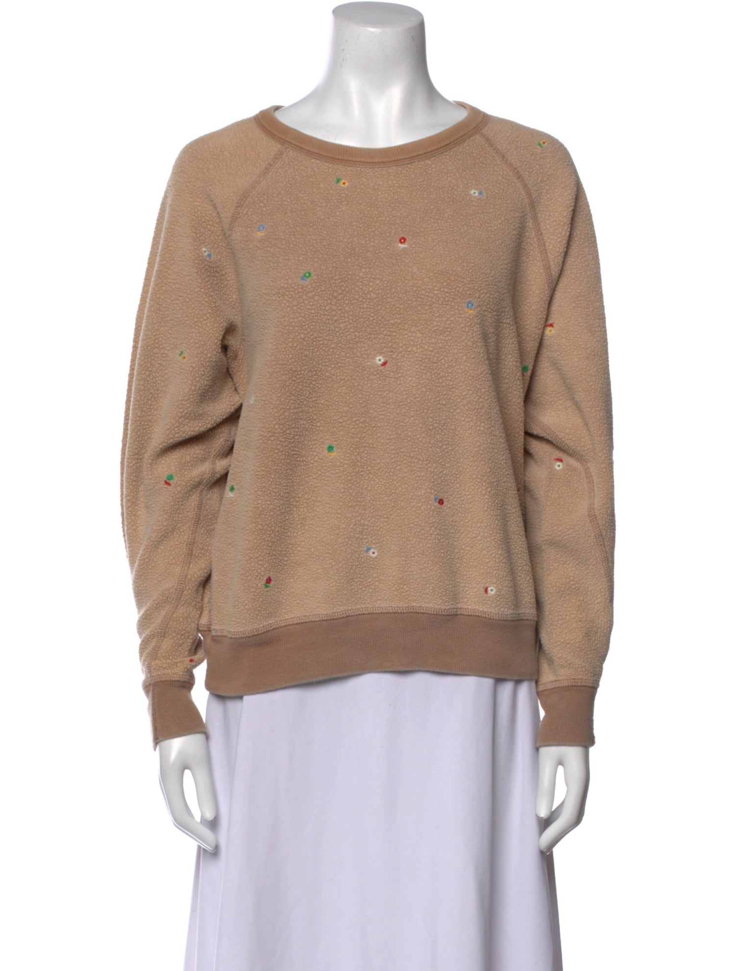 The Great Scoop Neck Long Sleeve Sweatshirt