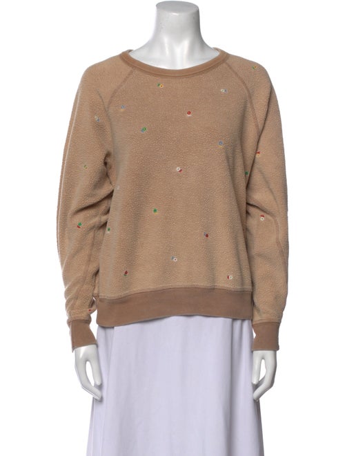 The Great Scoop Neck Long Sleeve Sweatshirt