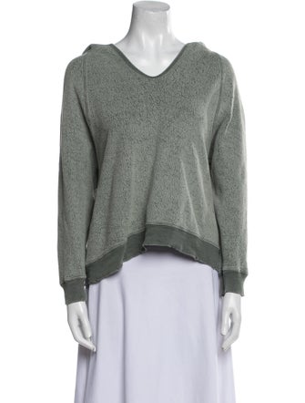 The Great V-Neck Long Sleeve Sweatshirt