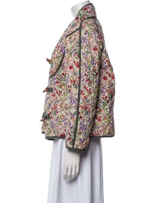 The Great Floral Print Evening Jacket