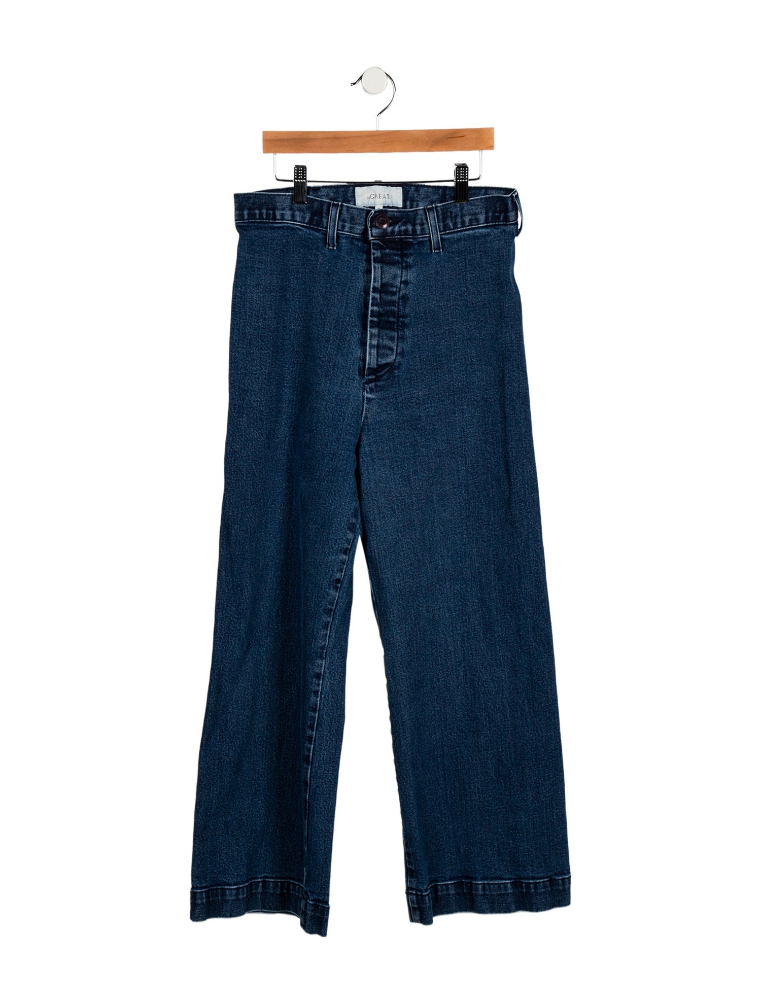 The Great High-Rise Wide Leg Jeans