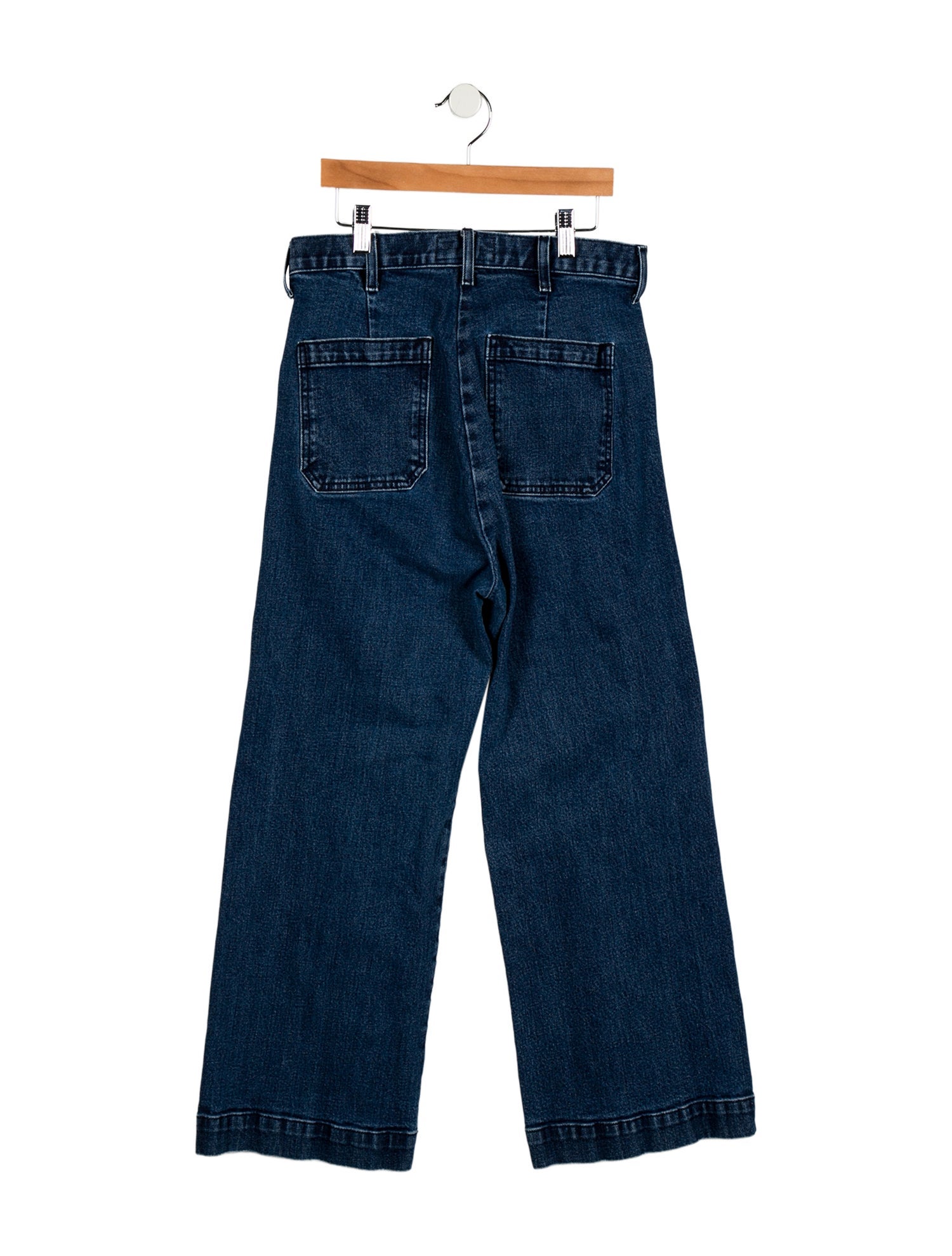 The Great High-Rise Wide Leg Jeans