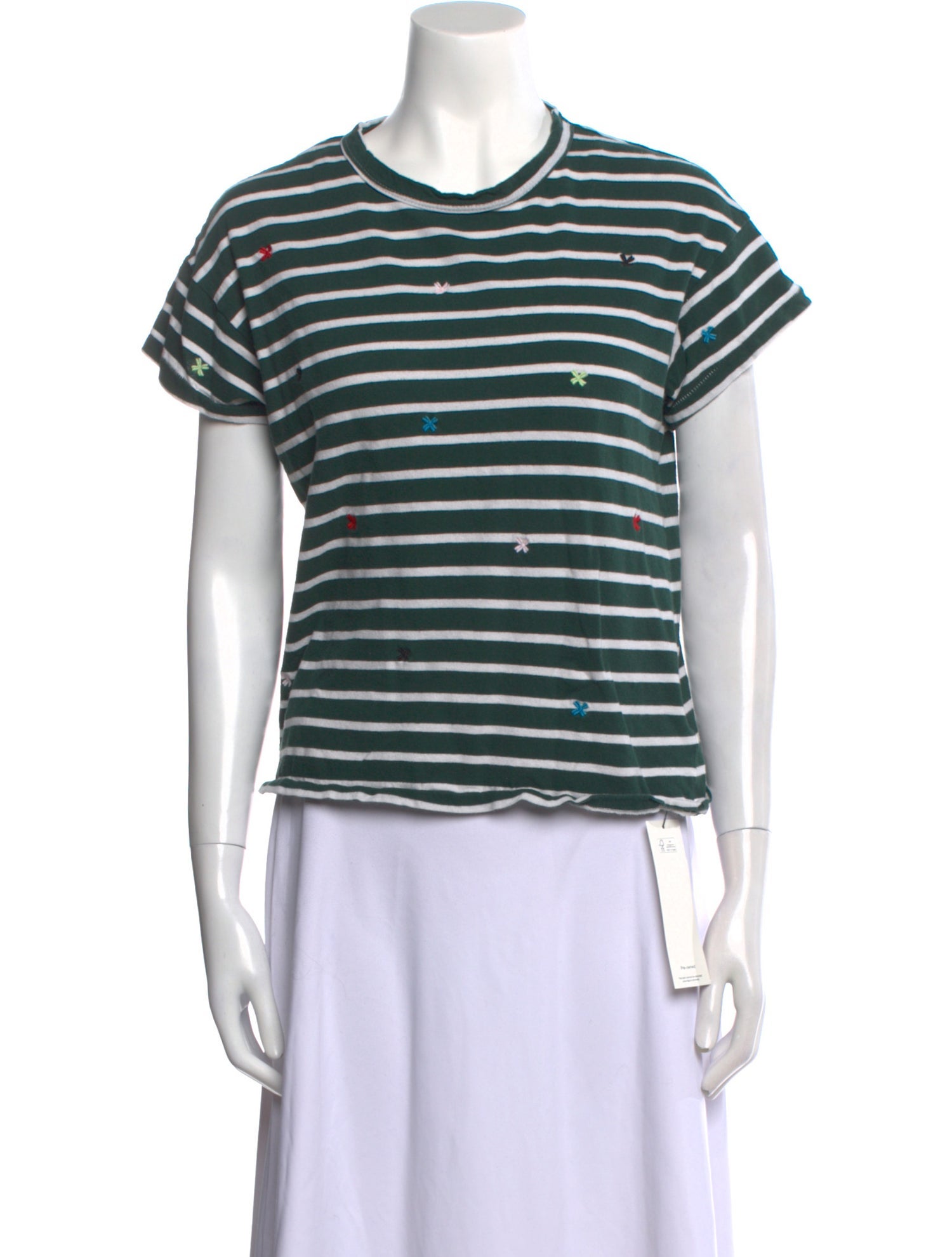 The Great Striped Crew Neck T-Shirt