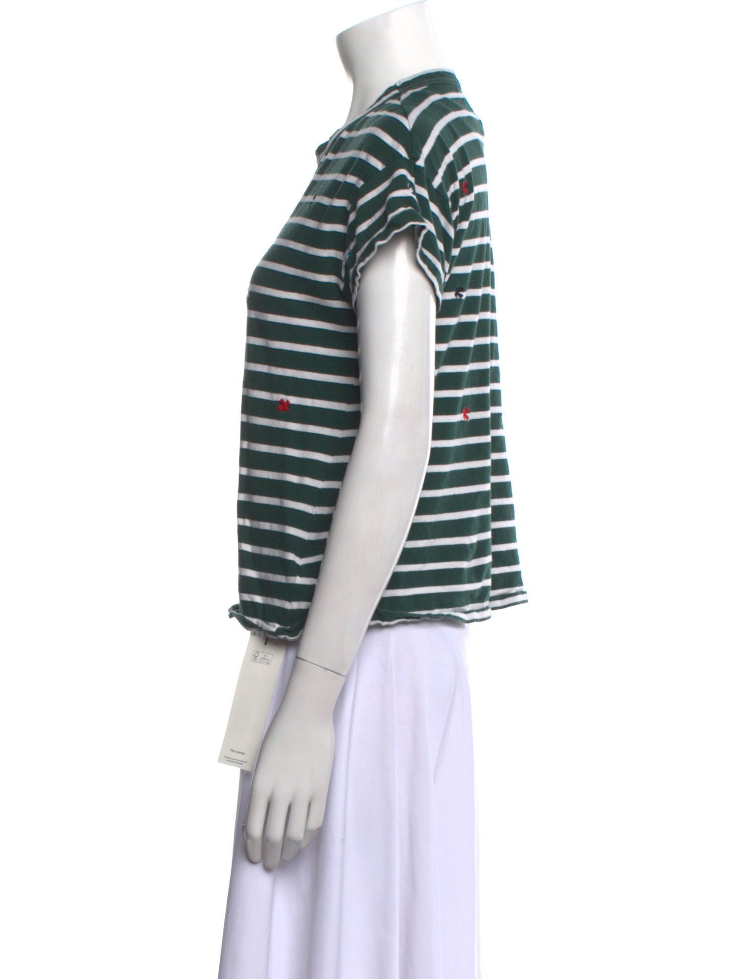 The Great Striped Crew Neck T-Shirt