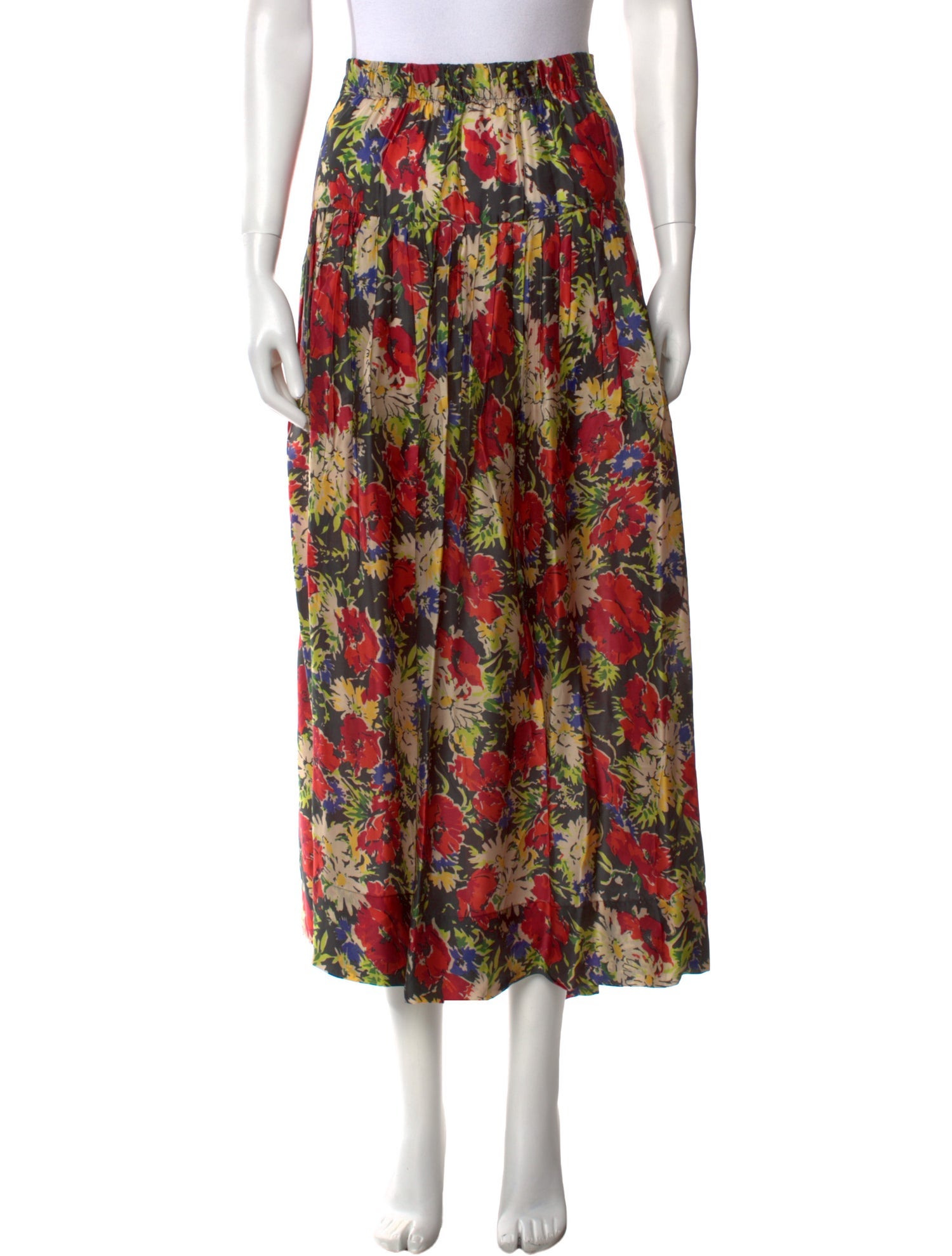 The Great Floral Print Long Skirt
