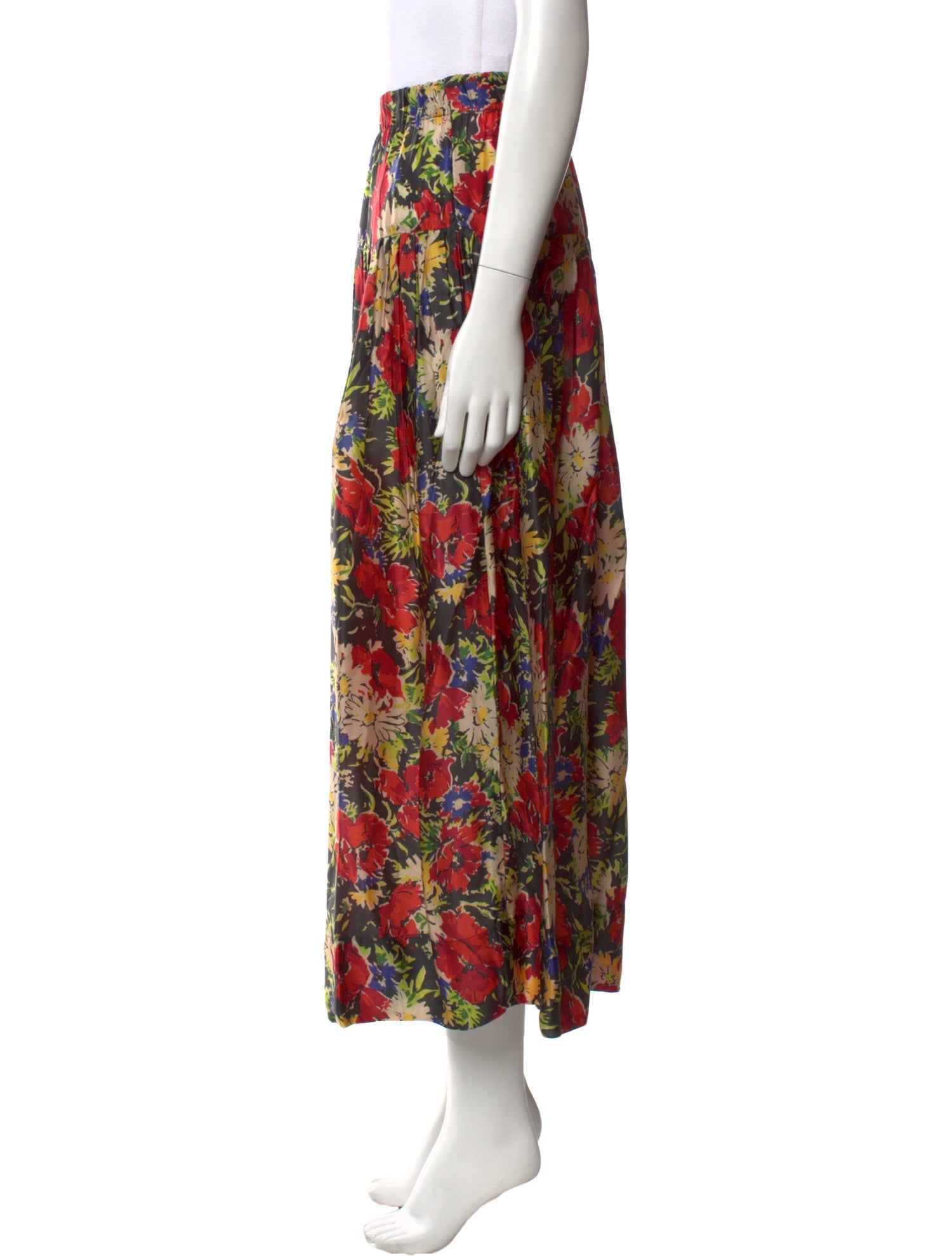 The Great Floral Print Long Skirt