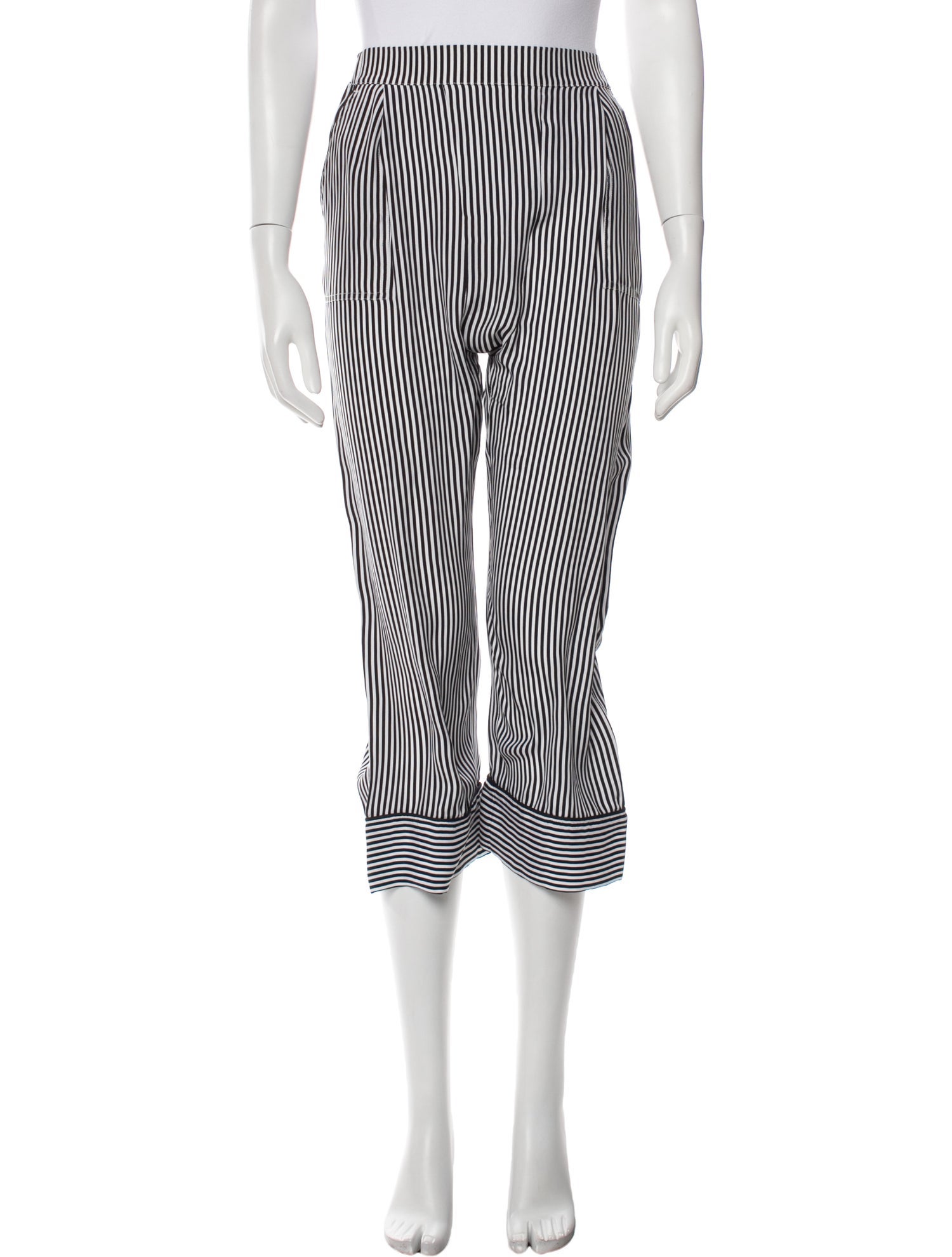 The Great Silk Wide Leg Pants