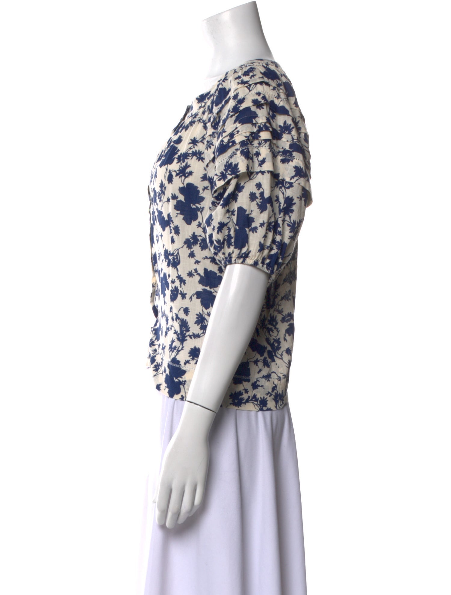 The Great Floral Print Scoop Neck T-Shirt