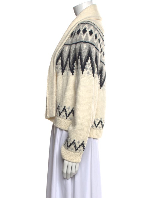 The Great Printed Open Front Sweater