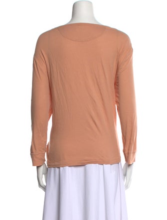 The Great Scoop Neck Long Sleeve Top