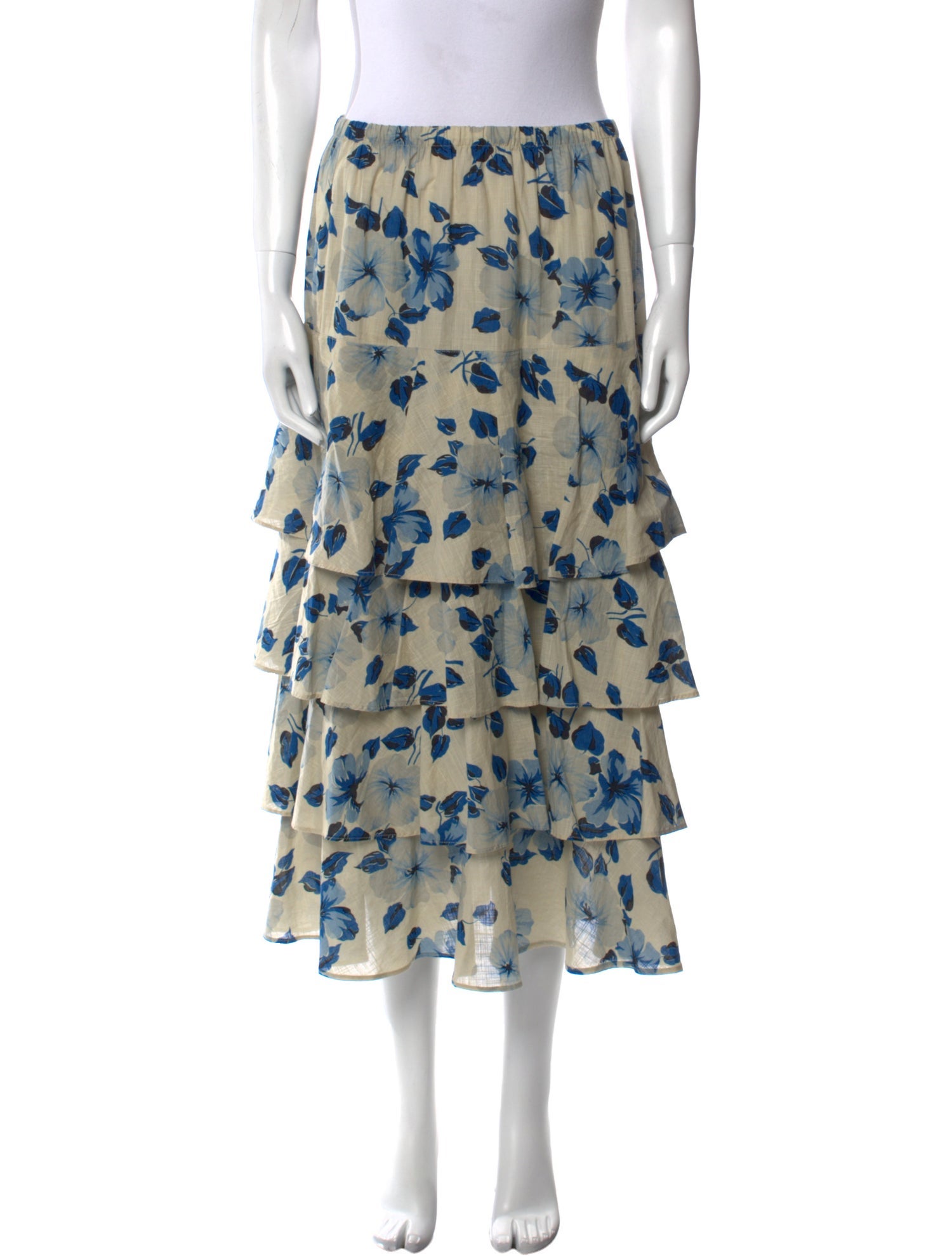 The Great Floral Print Knee-Length Skirt