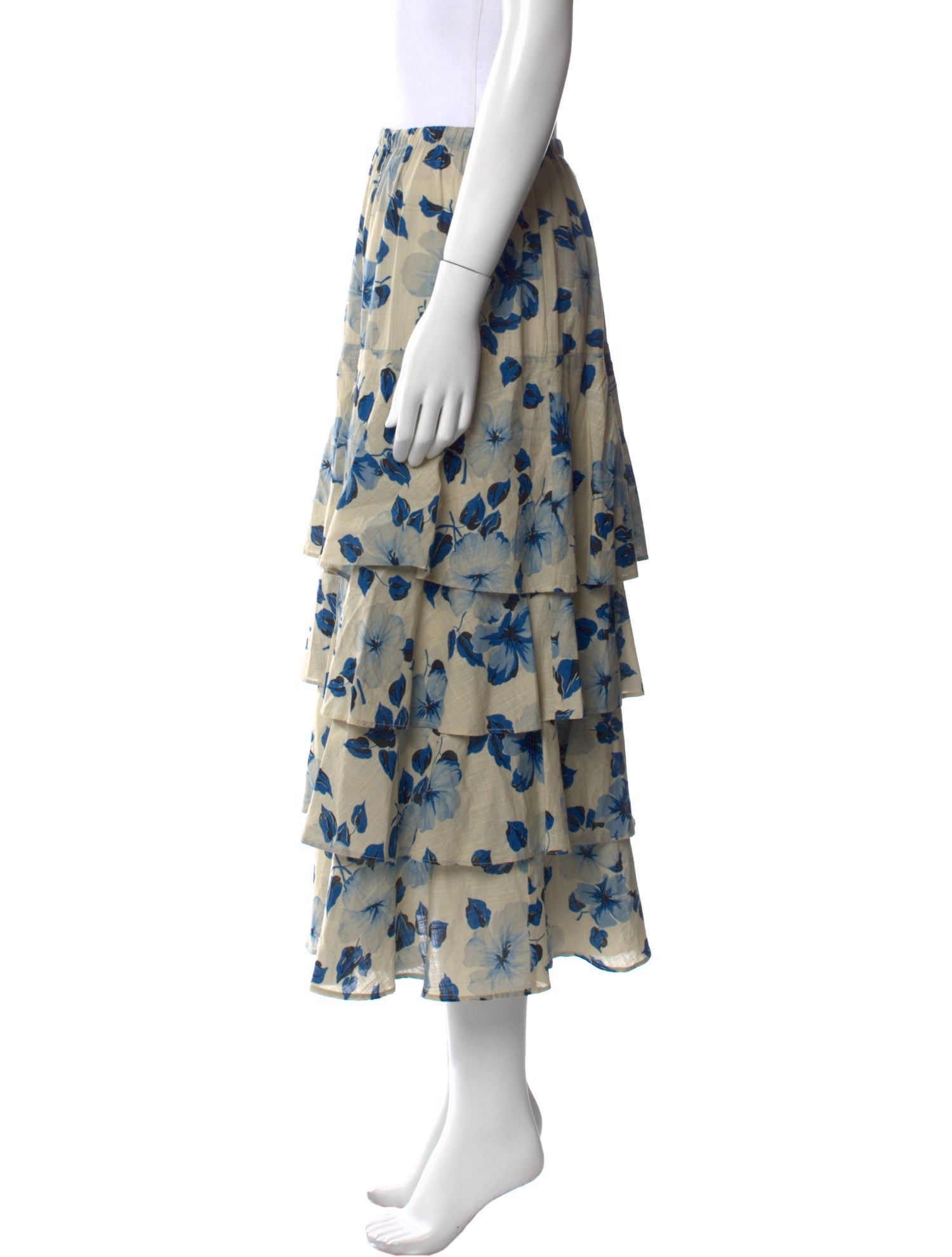 The Great Floral Print Knee-Length Skirt