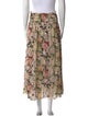 The Great Floral Print Midi Length Skirt
