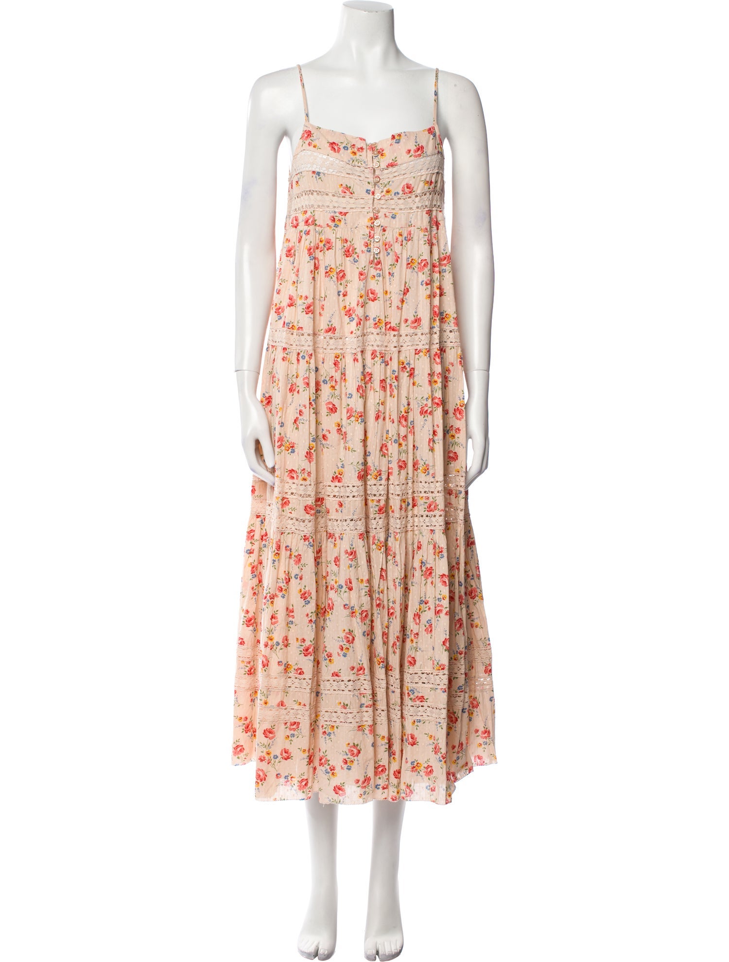 The Great Floral Print Long Dress w/ Tags