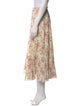 The Great Floral Print Midi Length Skirt