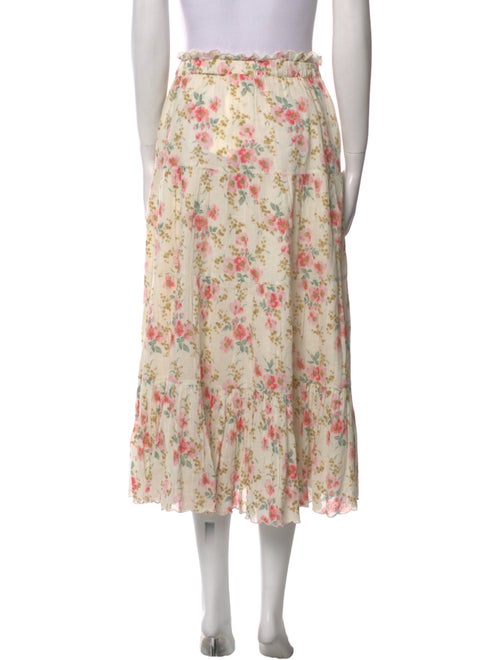 The Great Floral Print Midi Length Skirt
