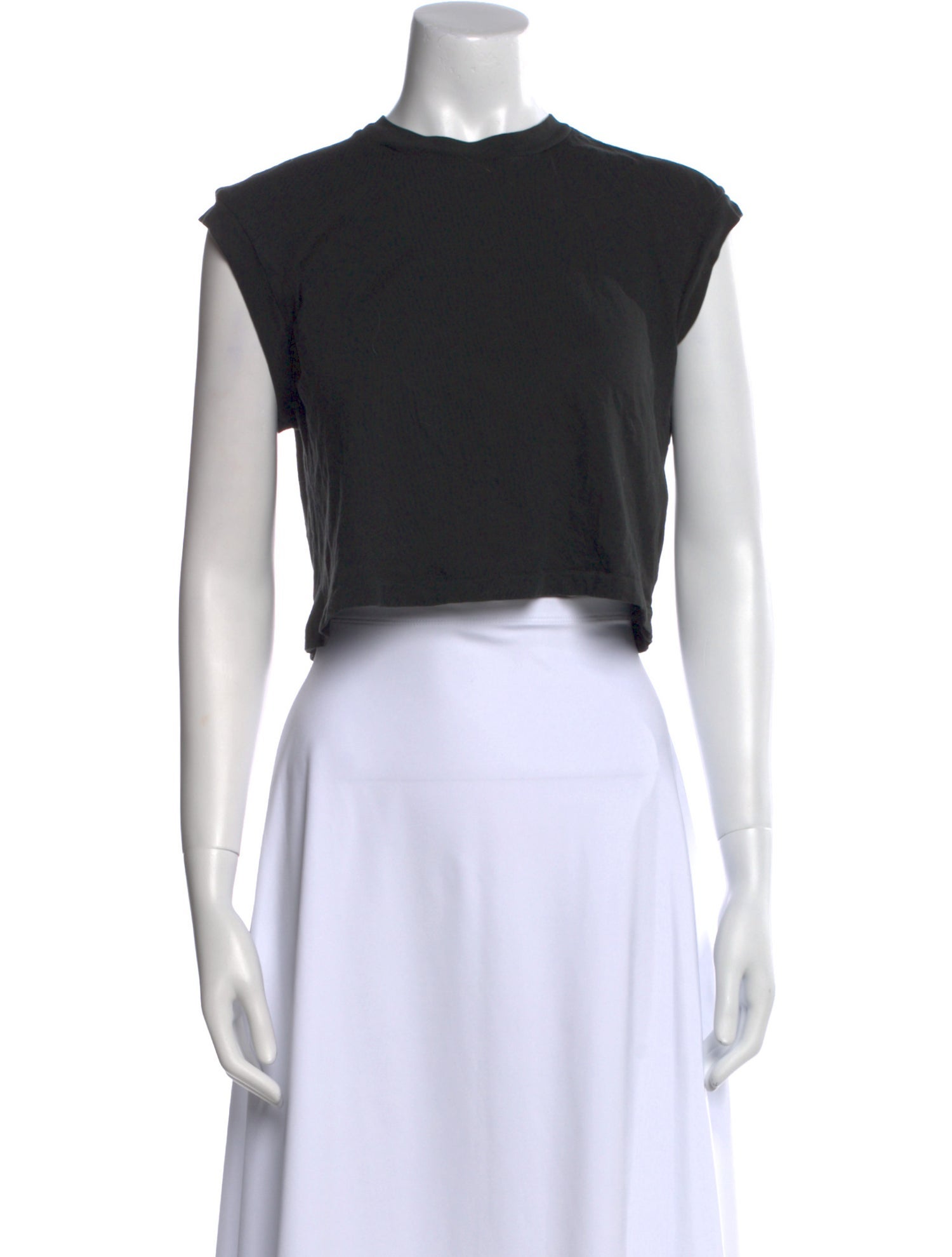 The Great Crew Neck Short Sleeve Crop Top