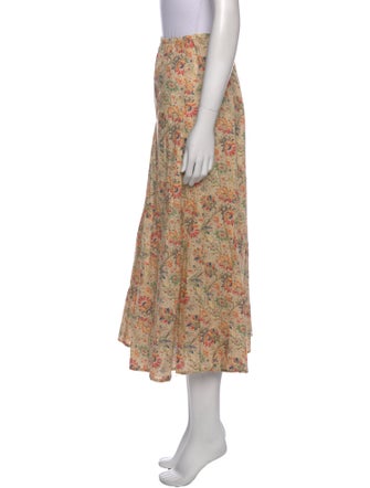 The Great Floral Print Midi Length Skirt