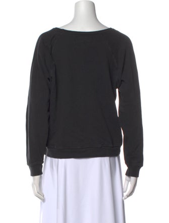 The Great Bateau Neckline Long Sleeve Sweatshirt