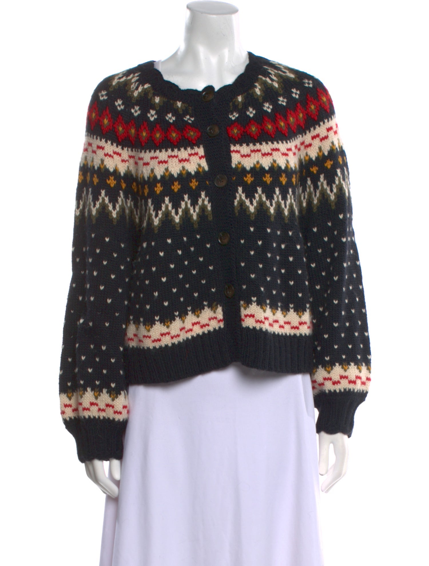 The Great Alpaca Printed Sweater